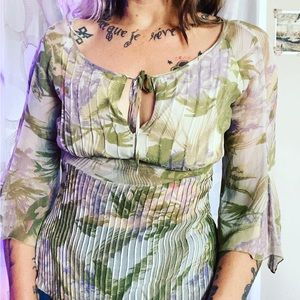 Sheer Ever After Romantic Juliet Top